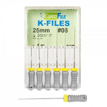 К-файл   25мм, №08, 6шт/ Eurofile