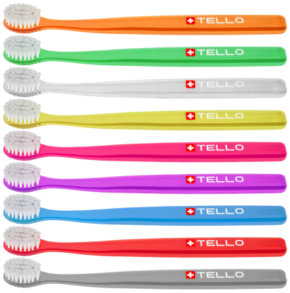 Зубная щетка TELLO Brush Ultra Soft 6240 Adults  набор 3 штуки