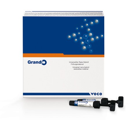 Грандио / Grandio (набор) - светоотверждаемый наногибридный пломбировочный материал (5шпр*4г), VOCO / Германия