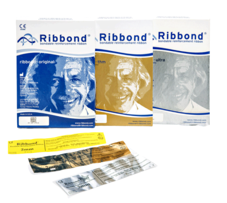 Риббонд Ribbond REASTU  2,3,4мм (3шт х 22см) ультратонкая толщина нити 0,12мм/ шинирующий материал