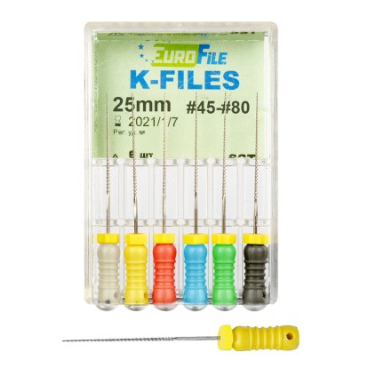 К-Файл / K-Files №45-80, 25мм, (6шт), EuroFile / Китай