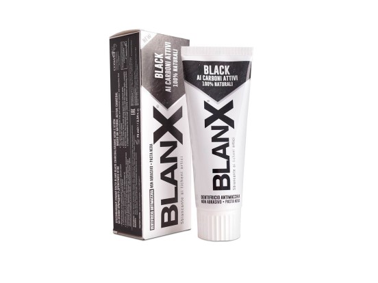 Blanx Charcoal Black - зубная паста с углем (75мл), Blanx / Италия