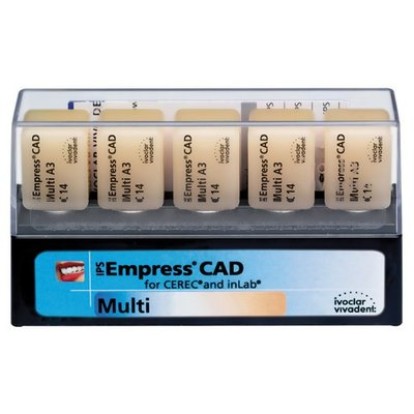 ИПС e.max Блок Empress CAD for CEREC/ inlab Multi А3 C14,/5  /IVOCLAR