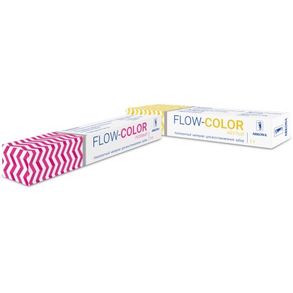 Флоу-колор (Flow-Color), цветной жидкотекучий композит с фтором., 1 мл/ ARKONA