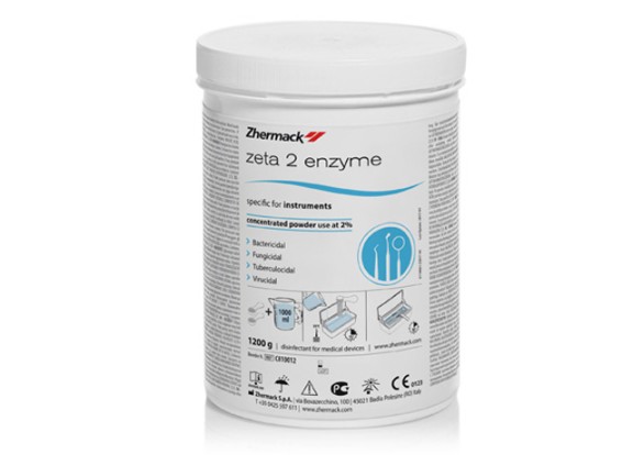Дезинфицирующее средство "Zeta 2 Enzyme", 1200 г., Zhermack S.p.A., Италия