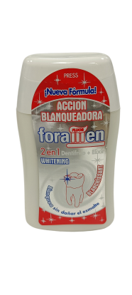 WHITENING 2 в 1 (Зубная паста + ополаскиватель) - отбеливащий комплекс по уходу за полостью рта, FORAMEN / Испания