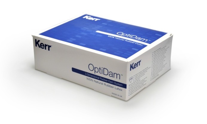 ОптиДам / OptiDam Posterior 5205 - 60 коффердамов для жевательной группы, Kerr / США