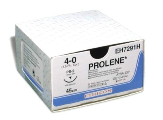 Пролен Prolene - шовный материал № 4 колющ/код W8329/ Ethicon