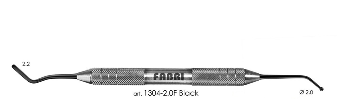 ФАБРИ Fabri  - Штопфер- гладилка средняя (арт. 1304- 2,0 F)