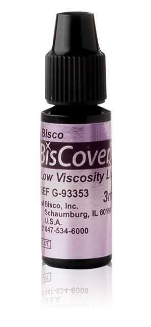 БисКовер / BisCover LV - жидкий полировщик, герметик светового отверждения (3мл), BISCO / США